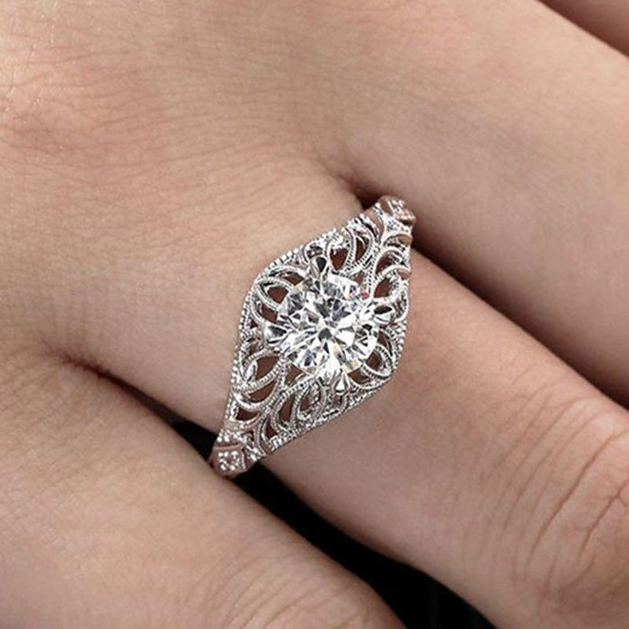 Four carat wedding ring