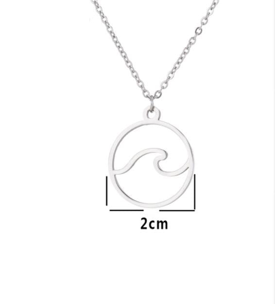 Stainless steel vintage crown sweater chain, metal style niche design necklace wholesale