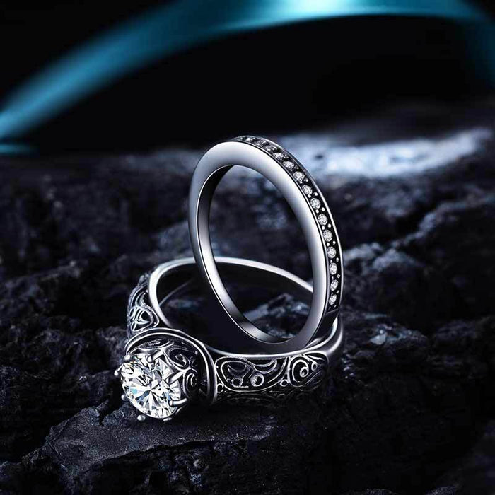 Gold Plated Oval Zirconia Open Ring