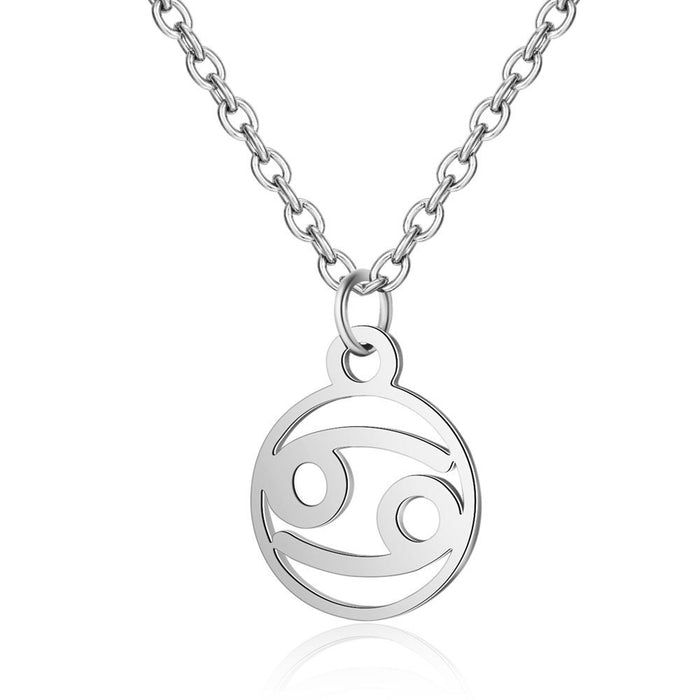 Pendant musical note necklace, simple surfing snowboard bear bird clavicle chain European and American style jewelry