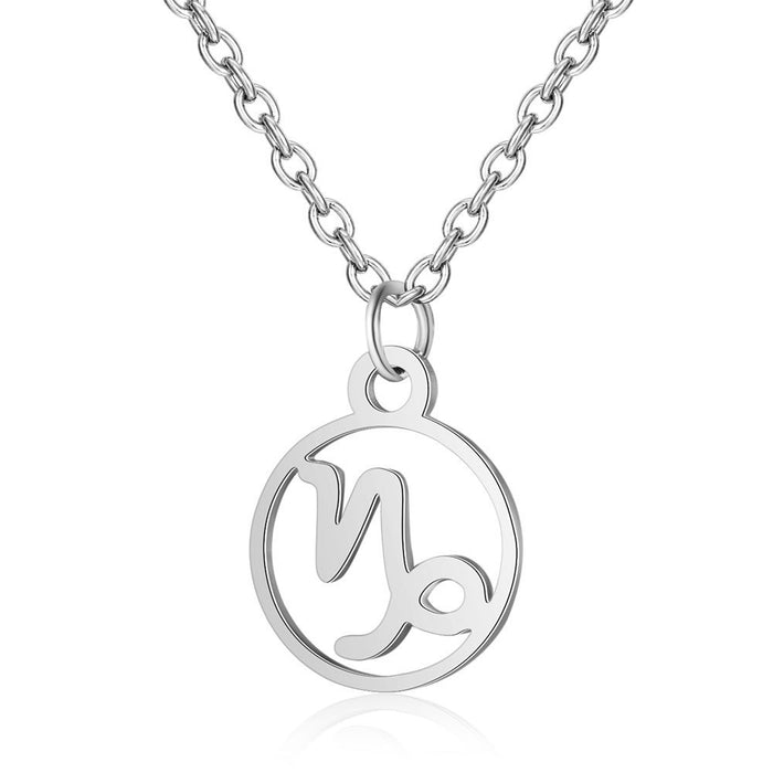 Pendant musical note necklace, simple surfing snowboard bear bird clavicle chain European and American style jewelry