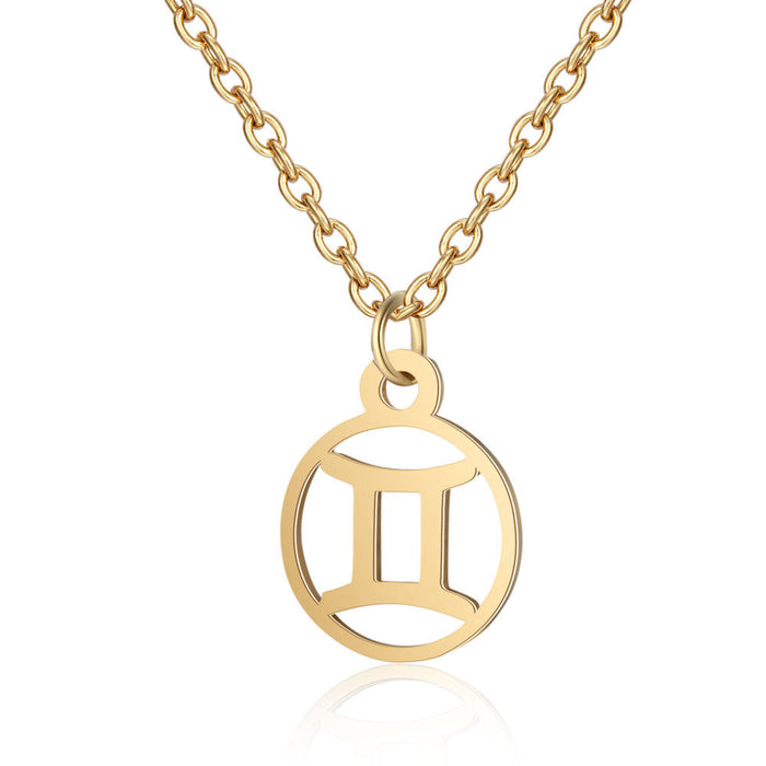 Pendant musical note necklace, simple surfing snowboard bear bird clavicle chain European and American style jewelry