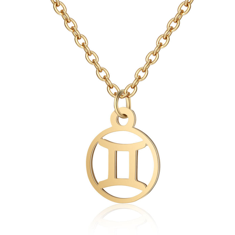 Conjunto de collar y aretes con forma de madre sosteniendo a su hijo, conjunto de joyas de tres piezas con diseño geométrico de amor en oro de 18 quilates