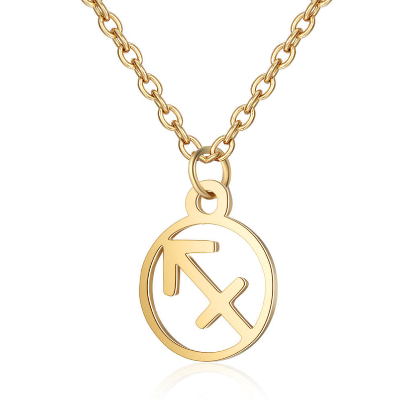 Conjunto de collar y aretes con forma de madre sosteniendo a su hijo, conjunto de joyas de tres piezas con diseño geométrico de amor en oro de 18 quilates
