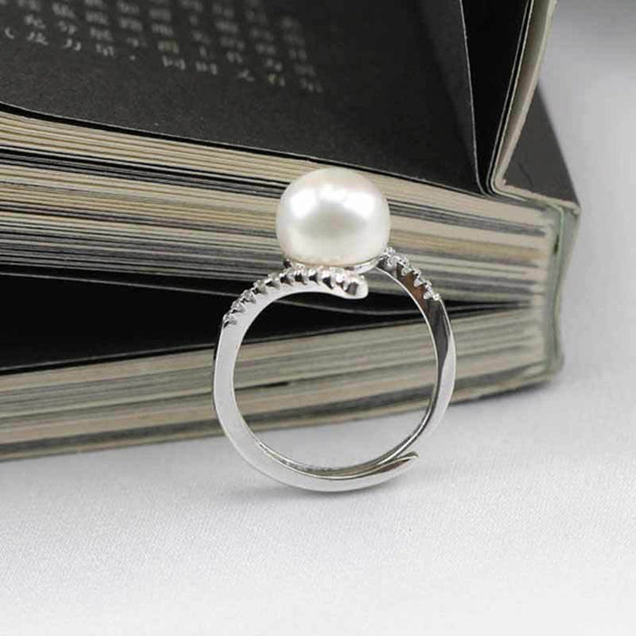 Artificial pearl ring Valentine's Day Mother's Day jewelry gift ring