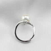 Artificial pearl ring Valentine's Day Mother's Day jewelry gift ring - wallojewerly 