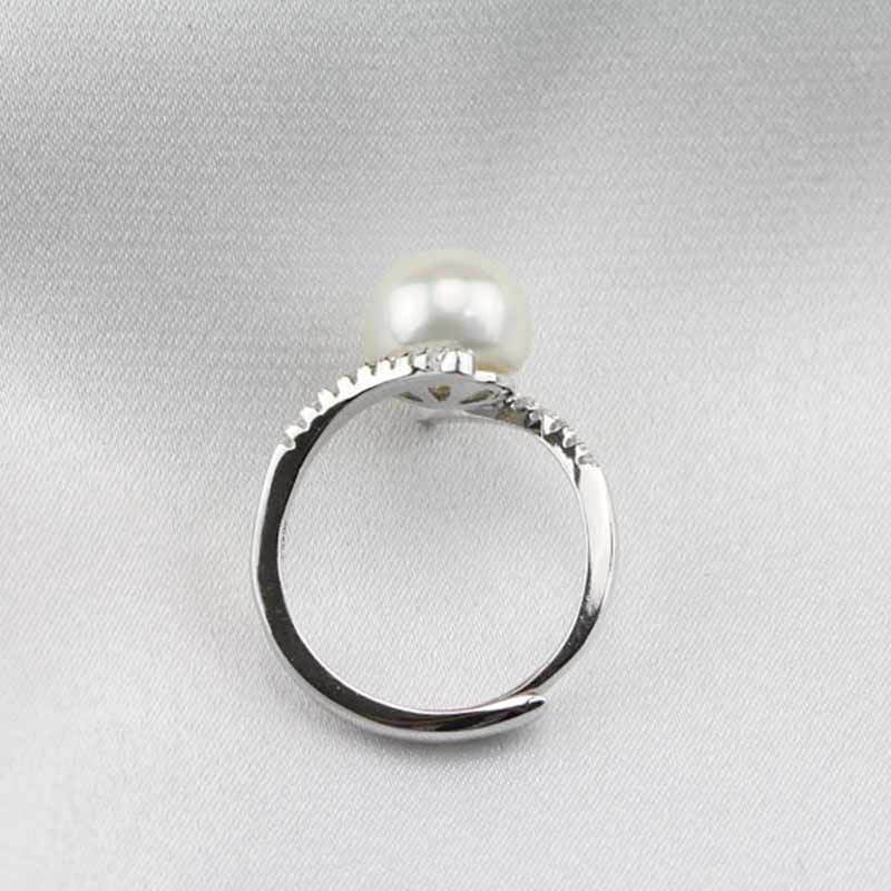 Artificial pearl ring Valentine's Day Mother's Day jewelry gift ring - wallojewerly 