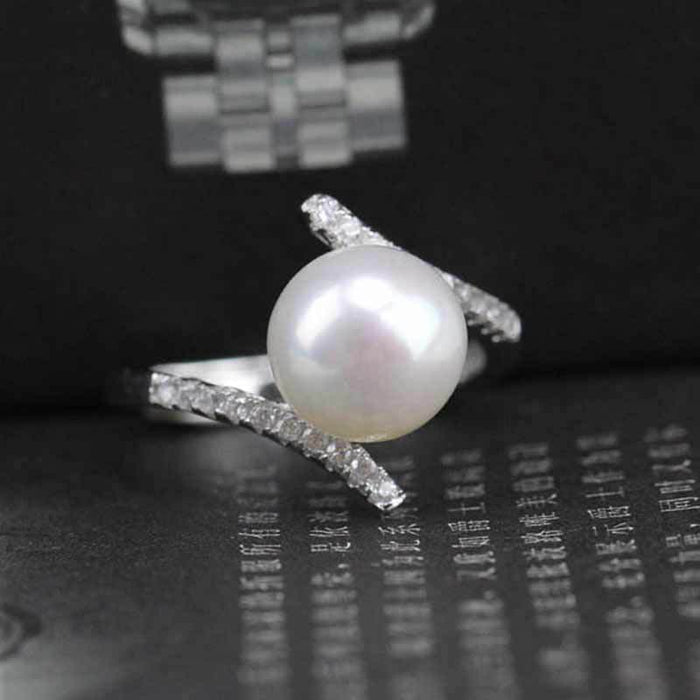 Artificial pearl ring Valentine's Day Mother's Day jewelry gift ring