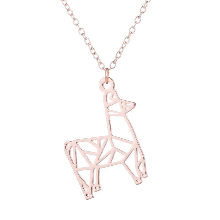 Cute animal pendant necklace, European and American cross-border new Trojan clavicle chain female models ins wholesale