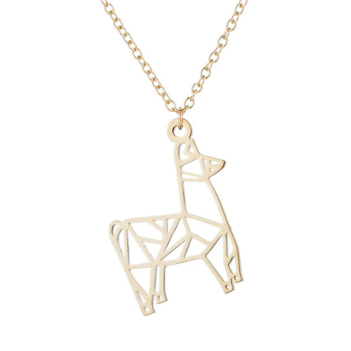 Cute animal pendant necklace, European and American cross-border new Trojan clavicle chain female models ins wholesale