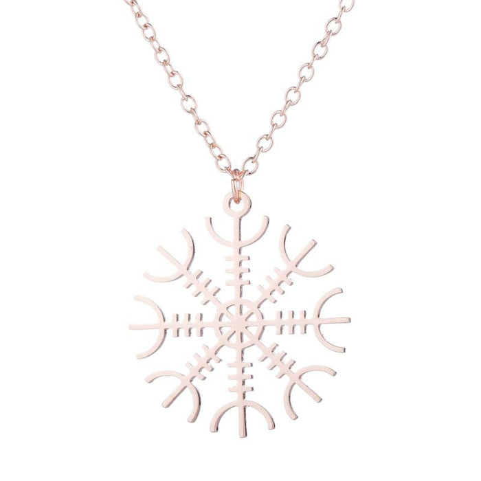 Collar con colgante de copo de nieve: regalo festivo sencillo y elegante para mujer