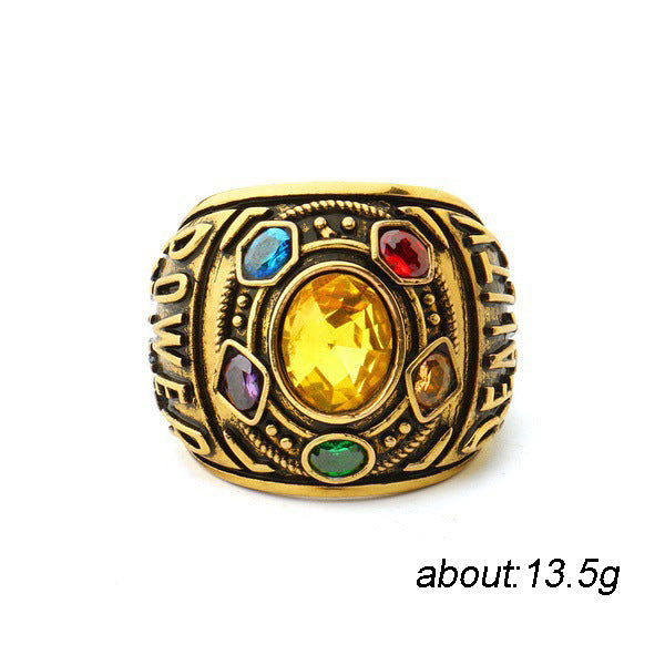 Avengers 3 Thanos Ring Creative Men's Ring