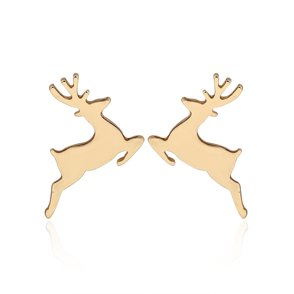 Christmas deer earrings, European and American small animal ghost pumpkin snowflake earrings wholesale