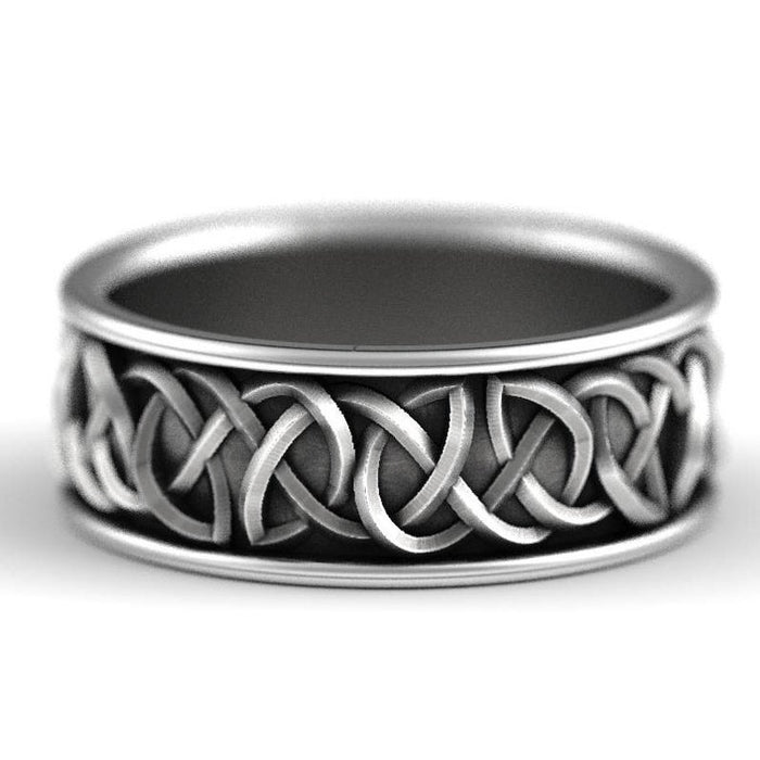 Nordic mythology giant wolf totem amulet hip hop pirate wolf ring