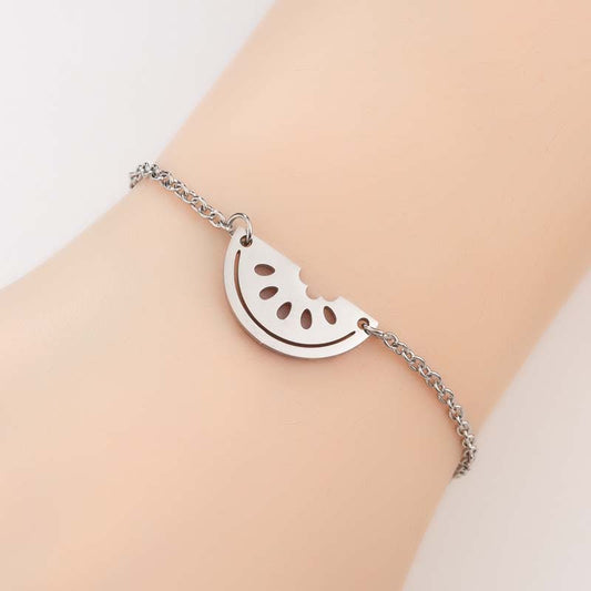 Fruit watermelon bracelet, European and American style personality simple ladies jewelry wholesale