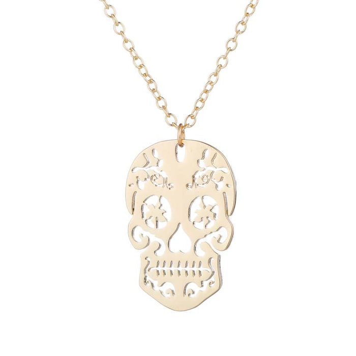 Pendientes y collar con colgante de calavera fantasma y calabaza de Halloween: joyería festiva de acero inoxidable para ocasiones espeluznantes