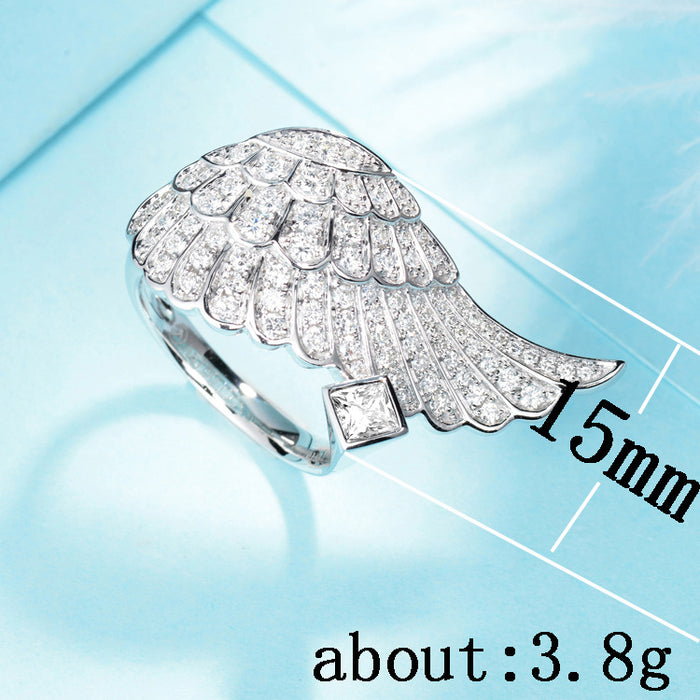 Angel Wings Ring Women's Creative Internet Celebrity Jewelry