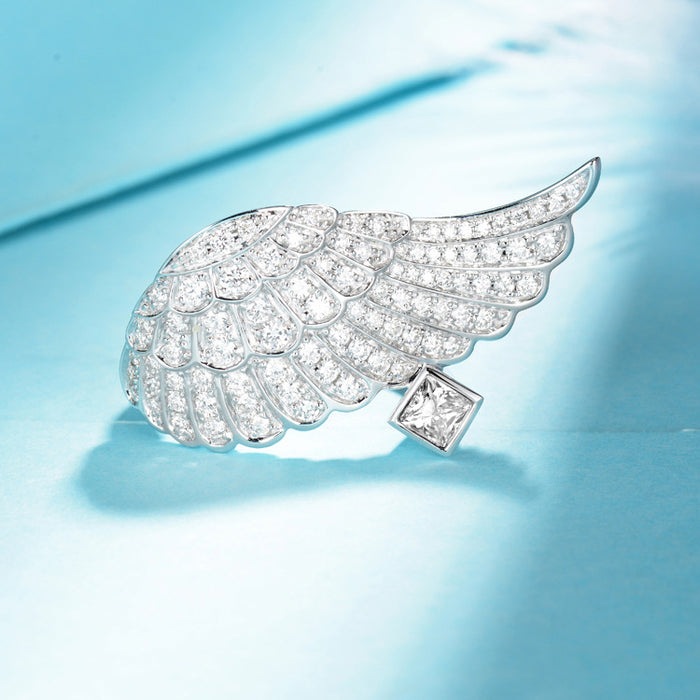 Angel Wings Ring Women's Creative Internet Celebrity Jewelry