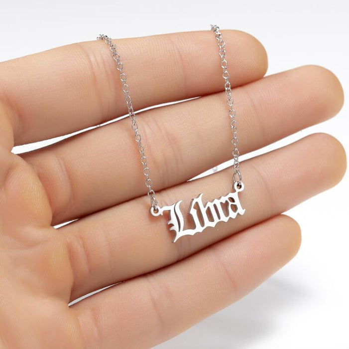 Hollow cat earrings ladies small animal necklace, stainless steel jewelry set wholesale