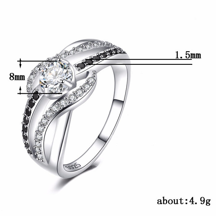 Luxury Creative Women's Zirconia Engagement Ring