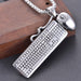 Mouse Keyboard Men's Retro Stainless Steel Necklace - wallojewerly 