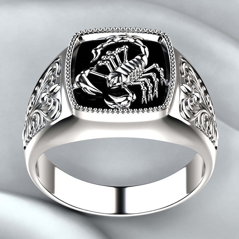 Anillo de escorpión galvanizado