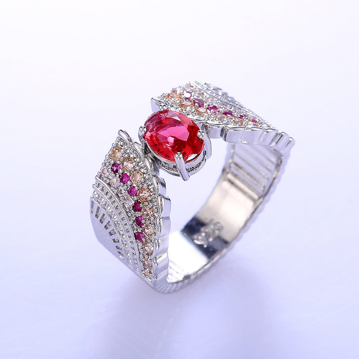 Zirconia ladies rings beautiful shape hand accessories