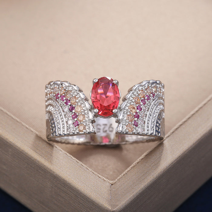 Zirconia ladies rings beautiful shape hand accessories