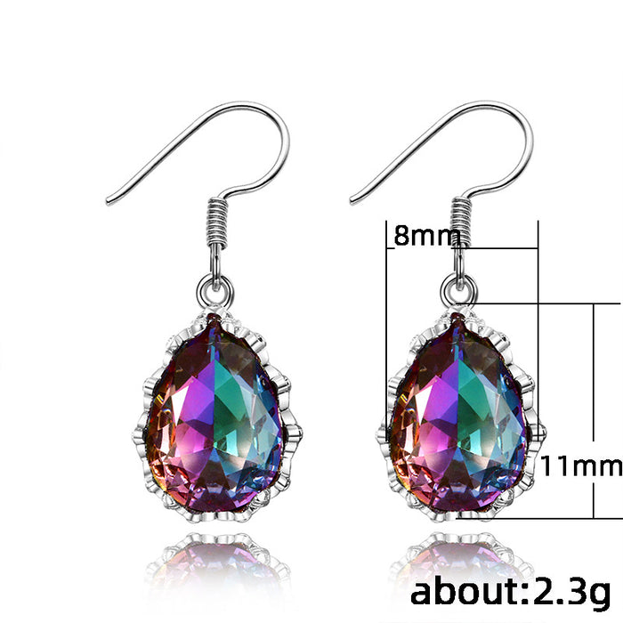 Classic vintage crystal earrings