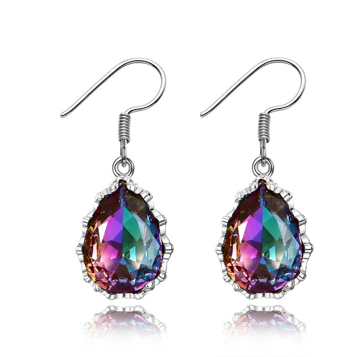 Classic vintage crystal earrings