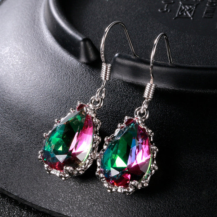 Classic vintage crystal earrings