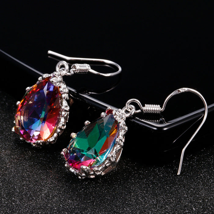 Classic vintage crystal earrings