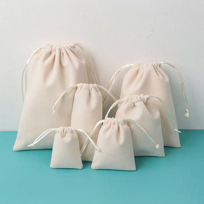 Plush Cloth Jewelry Storage Bag - wallojewerly 