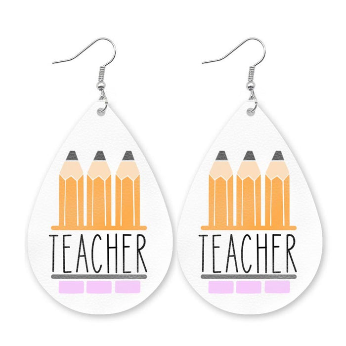 Vintage Sports Leather Earrings with Baseball, Basketball, Football Designs - wallojewerly 