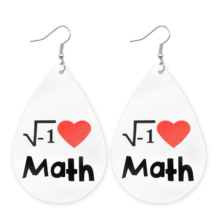 Vintage Sports Leather Earrings with Baseball, Basketball, Football Designs - wallojewerly 