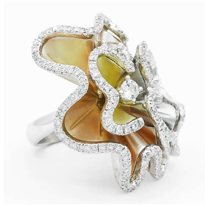 Women's crystal rings fashion accessories