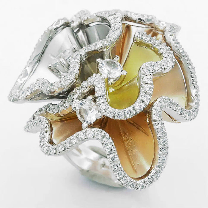 Women's crystal rings fashion accessories