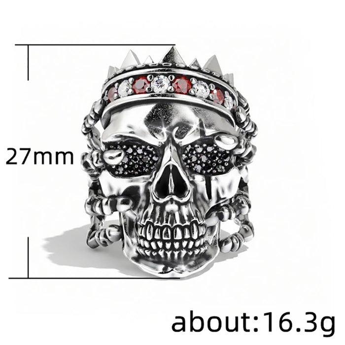 Punk style rings for men and women