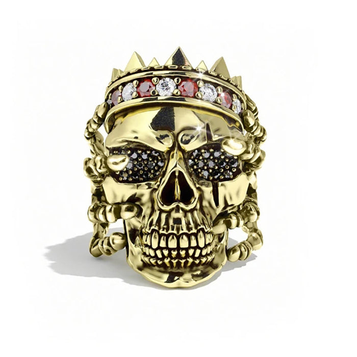 Punk style rings for men and women