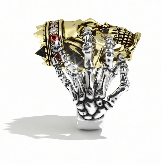 Punk style rings for men and women