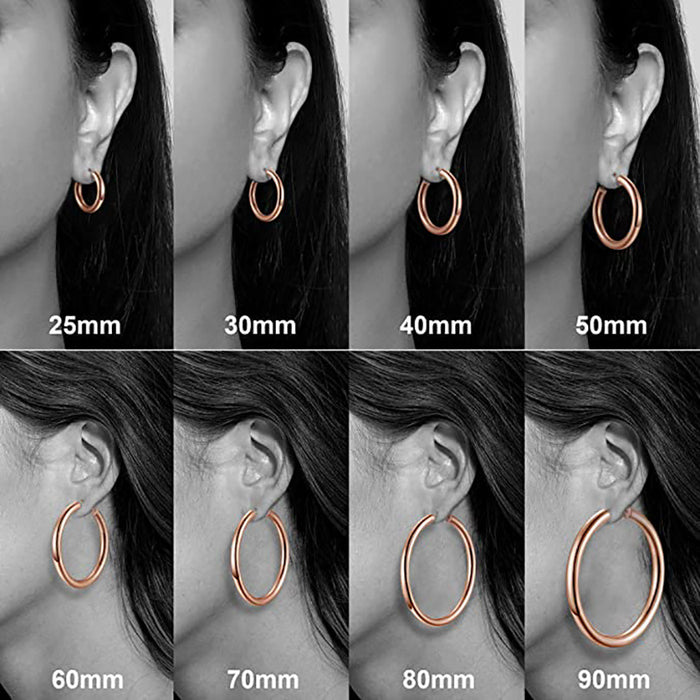 Hoop Earrings Wholesale, Amazon C-Shaped Earrings 14K Earrings