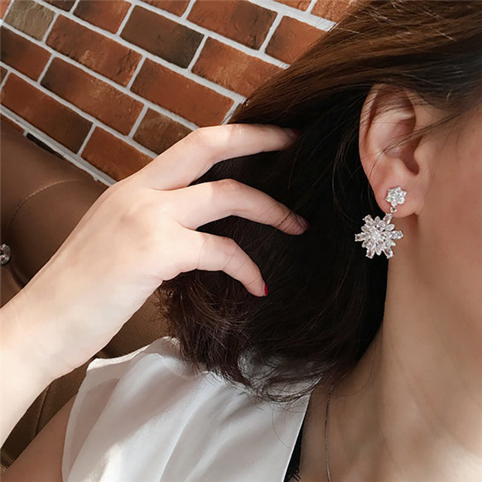 Ice Flower Women's Earrings Fashion Earrings Wholesale