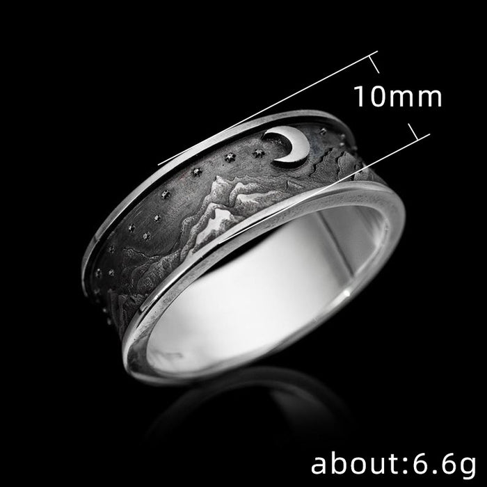 Qunshan Creative Retro Ring Unisex Ring