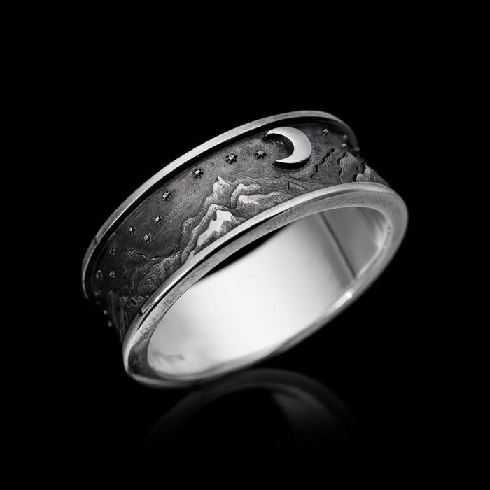 Qunshan Creative Retro Ring Unisex Ring