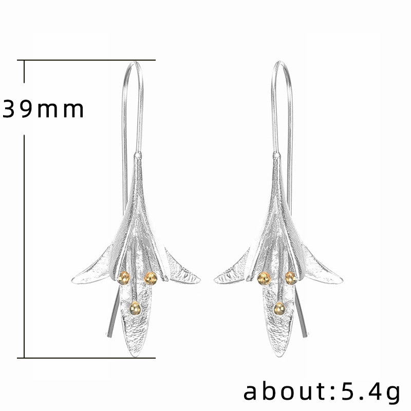 Flower Earrings for Women - wallojewerly 