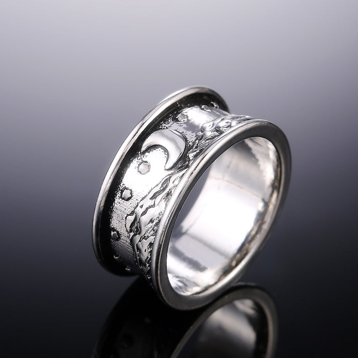 Qunshan Creative Retro Ring Unisex Ring