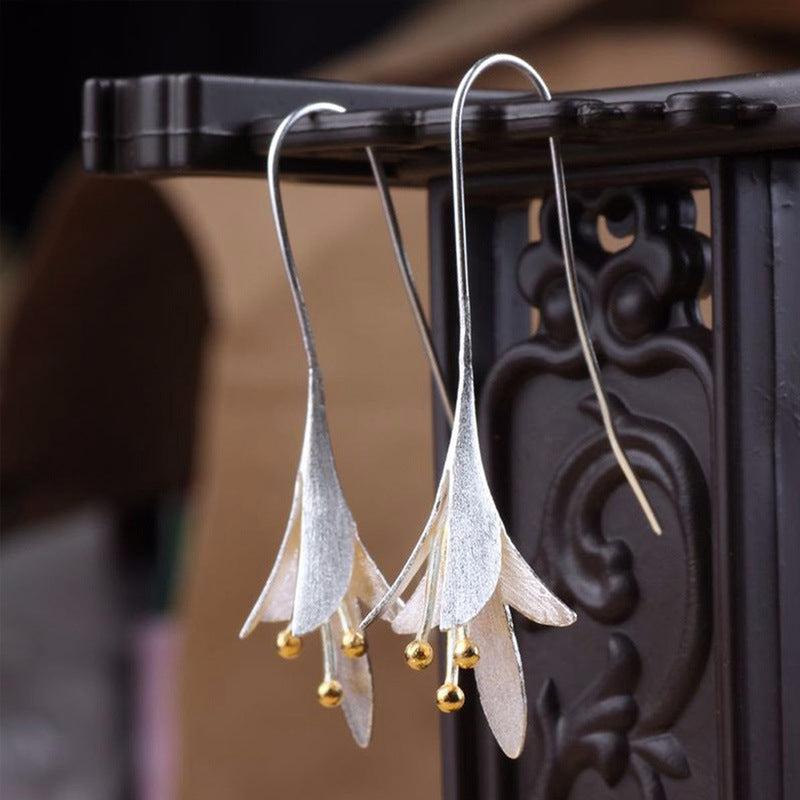 Flower Earrings for Women - wallojewerly 