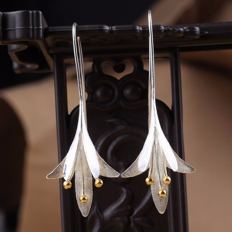Flower Earrings for Women - wallojewerly 