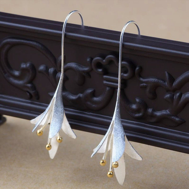 Flower Earrings for Women - wallojewerly 
