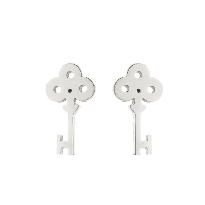 LOVE Heart and Star Stainless Steel Stud Earrings - Cute and Stylish Animal Jewelry